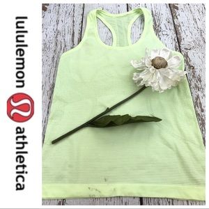 💕SALE💕Lululemon Yellow Razorback Tank Top